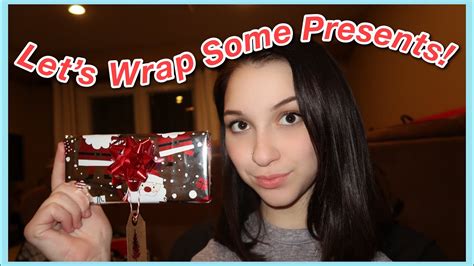 Wrap Christmas Presents With Me Vlogmas Day 21 Youtube