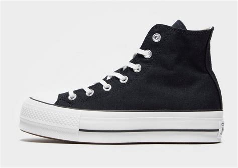 Zwart Converse All Star Lift High Platform Dames Jd Sports Nederland