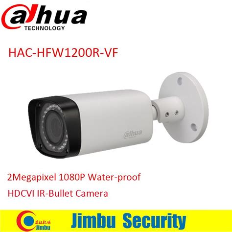 DAHUA HDCVI Bullet Camera HAC HFW1200R VF 2MP CMOS 1080P IR 30M IP67 2