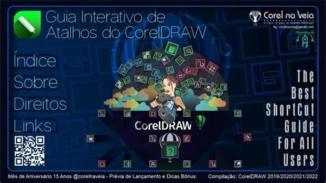 Guia De Atalhos Coreldraw Pr Via Do Corelnaveia Live Especial