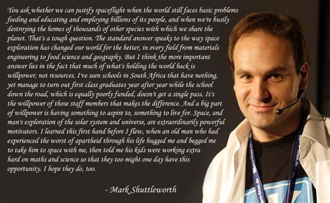 Mark Shuttleworth, founder of Ubuntu Linux, and one of the first space ...