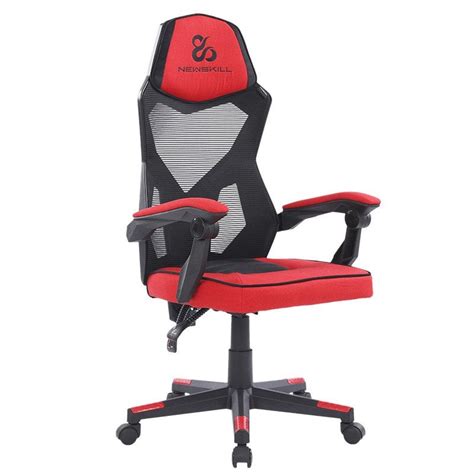 Newskill Eros Cadeira Gaming Malha Ergon Mica Vermelha