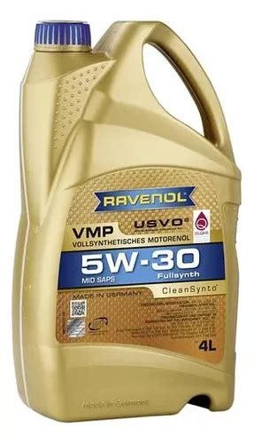 Aceite Ravenol W Vmp Acea C Api Sn Litros Cuotas Sin Inter S