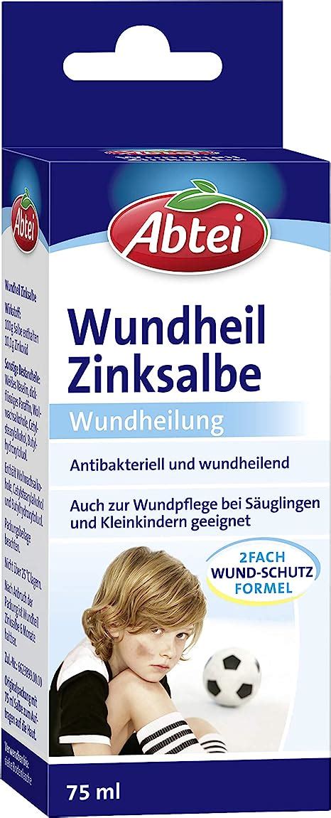 Abtei Wundheil Zinksalbe Salbe Mit Zink Zur Wundheilung