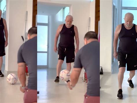 Lula posta vídeo chutando bolas em recuperação da cirurgia Em breve