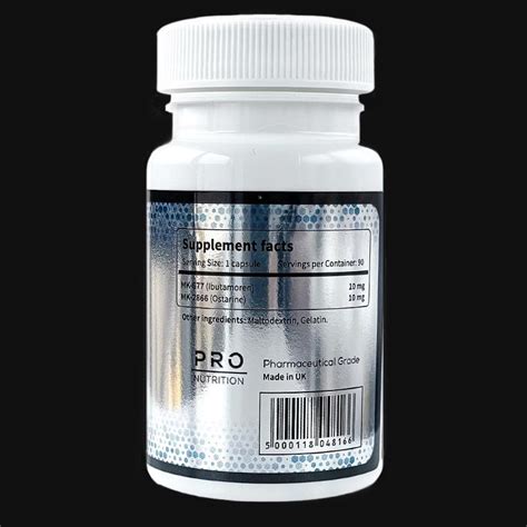 Pro Nutrition Mk 677 Ostarine 90 Caps