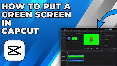 How To Put Green Screen On Capcut How To Put A Green Screen Overlay On Capcut Youtube