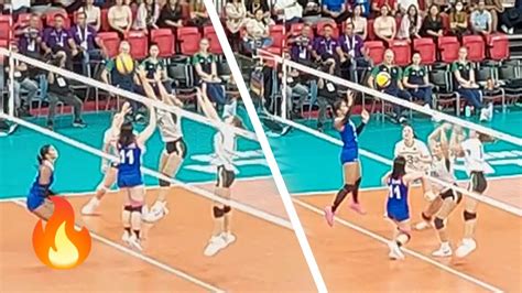 WHAT A SET By JIA DE GUZMAN To FIFI SHARMA PH Vs AUS YouTube