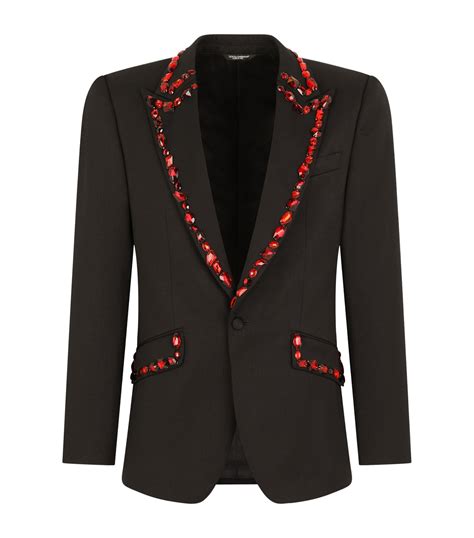 Dolce And Gabbana Crystal Embellished Two Piece Suit Harrods Nl