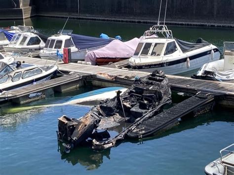 Several Boats Damaged After Sudden Fire In Swansea Marina Wales Online