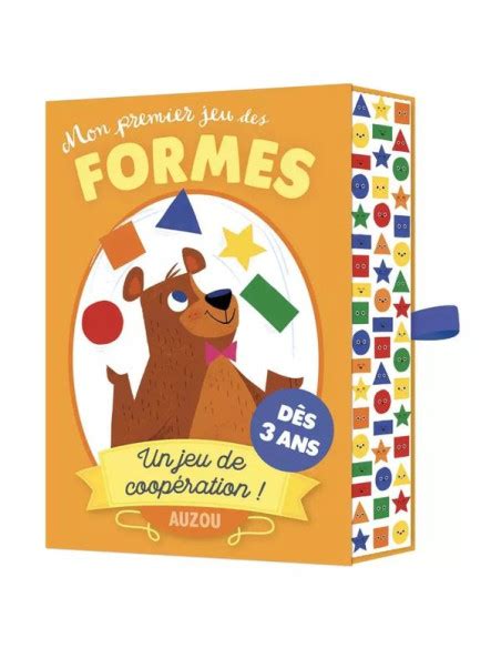 Mon Premier Jeu Des Formes Auzou Jeu De Cartes Enfant