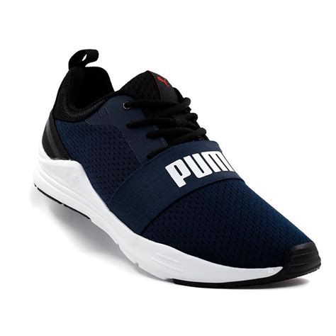 T Nis Puma Wired Run Bdp U Marinho Preto