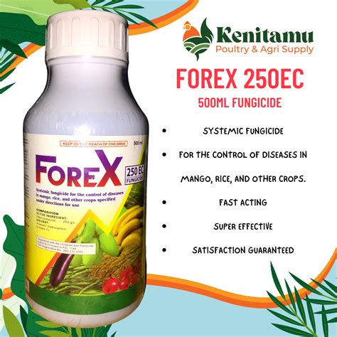 FOREX 250EC 500ML FUNGICIDE BY VANN HAWK FOR PLANT CARE AND CROPS