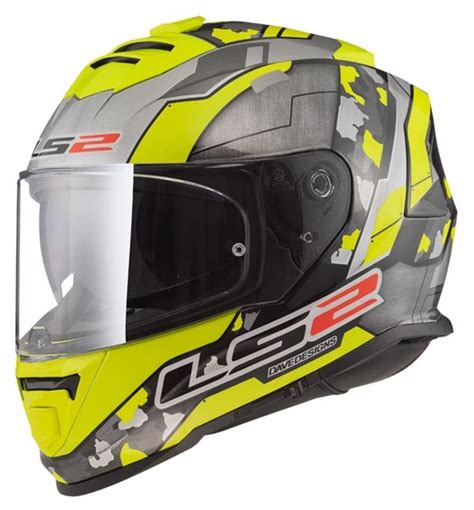 LS2 FF800 Storm II Cyborg Helmet MKC Moto