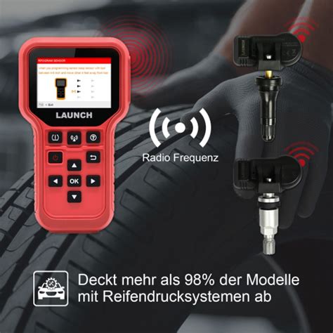 Launch CRT 511 TPMS RDKS Modul Lesen Programmieren Anlernen Sensoren