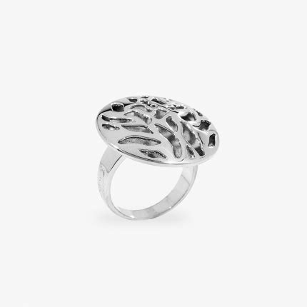 Anillo Árbol de la Vida en Plata Lola Ramos