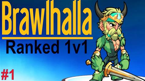 Brawlhalla Ranked 1v1 Matches Bodvar First Gameplay Beta YouTube