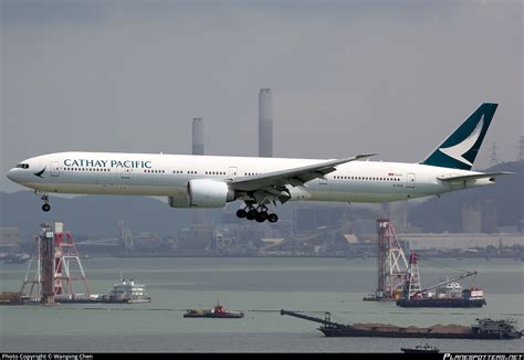 B KPZ Cathay Pacific Boeing 777 367ER Photo By Wanping Chen ID 975222