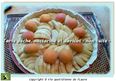 Recette de Tarte pêche nectarine et abricot