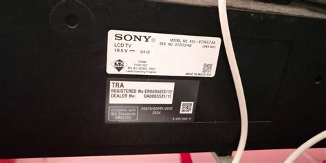 Sony Bravia Smart Digital Tv Kdl W A Tv Home Appliances Tv