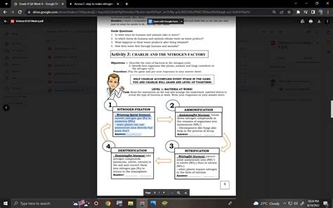 Task Read The Statements On The Box And Arrange The Underlined Jumbled