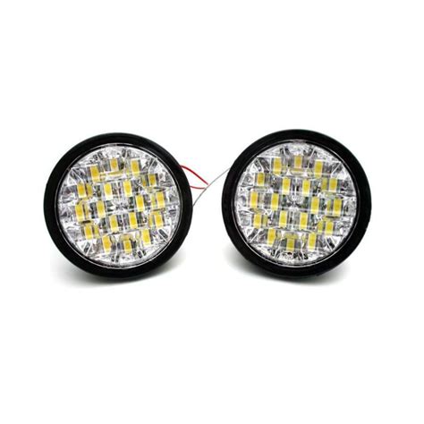 Światła LED do jazdy dziennej okrągłe ø 90 mm DRL 10