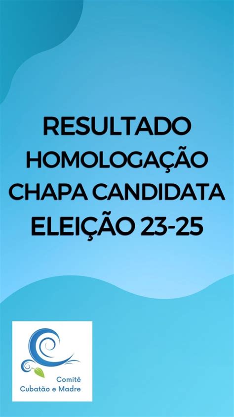 LISTA DAS CHAPAS CANDIDATAS À ELEIÇÃO PARA PRESIDÊNCIA E SECRETARIA