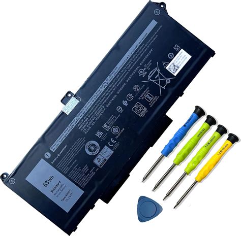 Amazon RJ40G 4 Cell 63Wh Laptop Battery Replacement For Dell