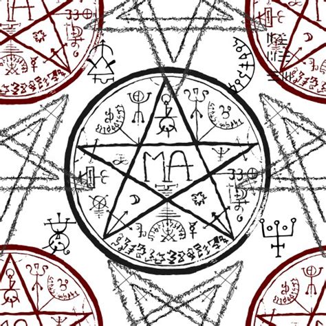 Occult mystic spiritual esoteric symbols Vector Image