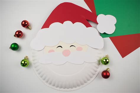 How To Make Paper Plate Santa Craft 2023