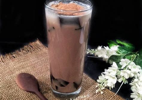 Resep Grass Jelly Choco Milk Oleh Farida Sulthan Ig Malika