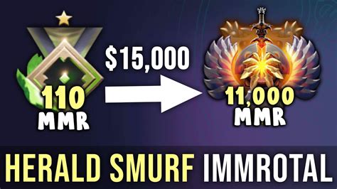 Herald Buys 15 000 11k MMR Account From GPK SMURF In TOP Rank YouTube