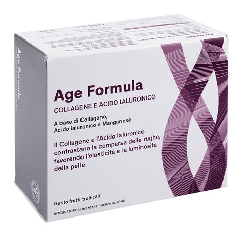 Age Formula COLLAGENE ACIDO IALURONICO 20 Flaconcini Da 12 Ml