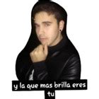 Y la que más brilla eres tu Sticker de WhatsApp DescargarStickers