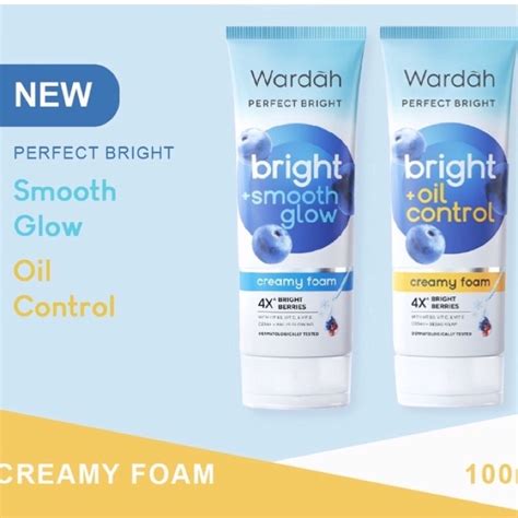 Jual Wardah Facial Foam Perfect Bright Creamy Foam Brightening Oil