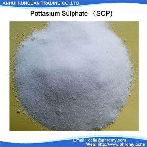 Potassium Sulphate SOP Anhui Runquan Trading Co Ltd Ammonium