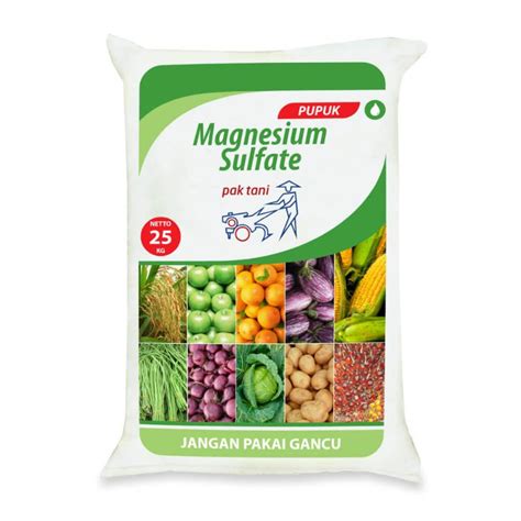 Jual Pupuk Magnesium Sulfate Pak Tani Repack Gram Original