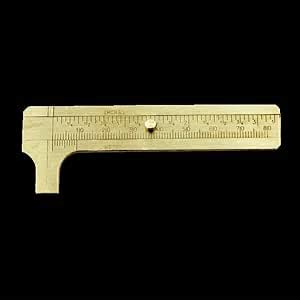 Amazon Ystd Mini Brass Sliding Gauge Vernier Mm Bead Wire