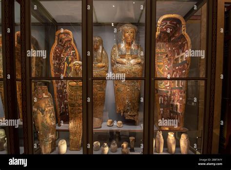 Vienna Austria Hall Dedicated To Egypt Including Mummies