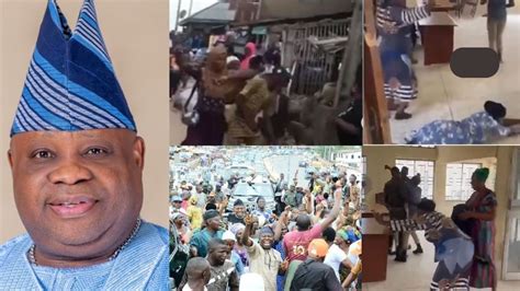 Osun Civil Servants And Others Jubilate Following Governor Ademola