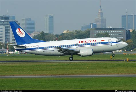 Ew Pa Belavia Boeing Photo By Steve Hirst Id