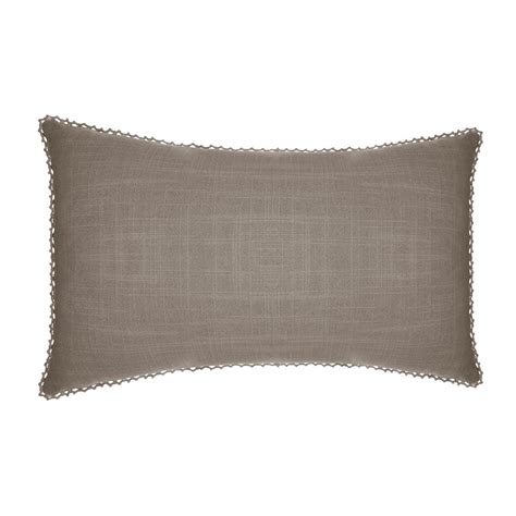 Coussin rectangulaire Garden Taupe Déco textile Eminza