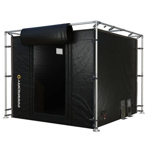 X Large Faraday Tent Lx Black Rf Emi Shielding Enclosure Room X