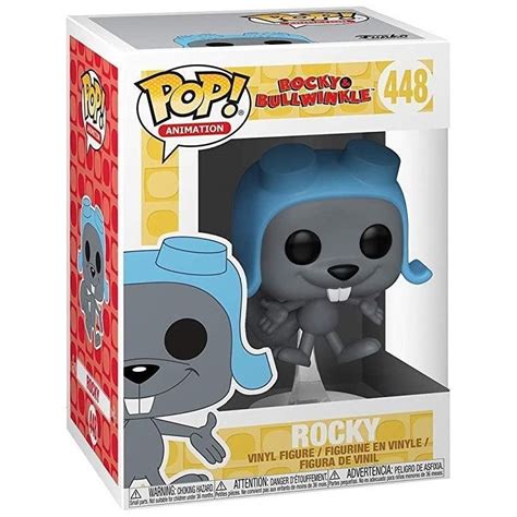 Funko Pop Animation Rocky Bullwinkle Flying Rocky Emag Bg