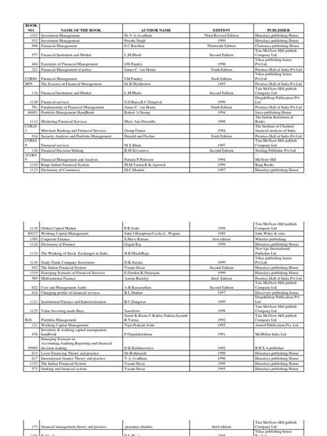 library book list   service industries business