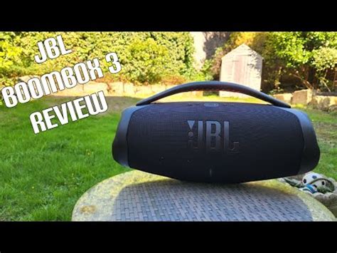 JBL Boombox 3 Review And Sound Test Outstanding YouTube