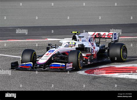 BAHRAIN INTERNATIONAL CIRCUIT BAHRAIN MARCH 13 Mick Schumacher