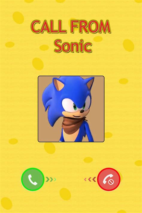 Call From Sonic Prank Apk For Android Download