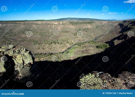 Rio Grande Del Norte Monumento Nazionale Nel Nuovo Messico Fotografia