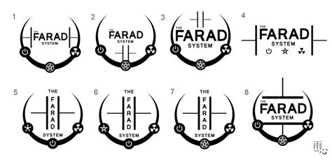 The FARAD System Logo Second Drafts by ameshin on DeviantArt